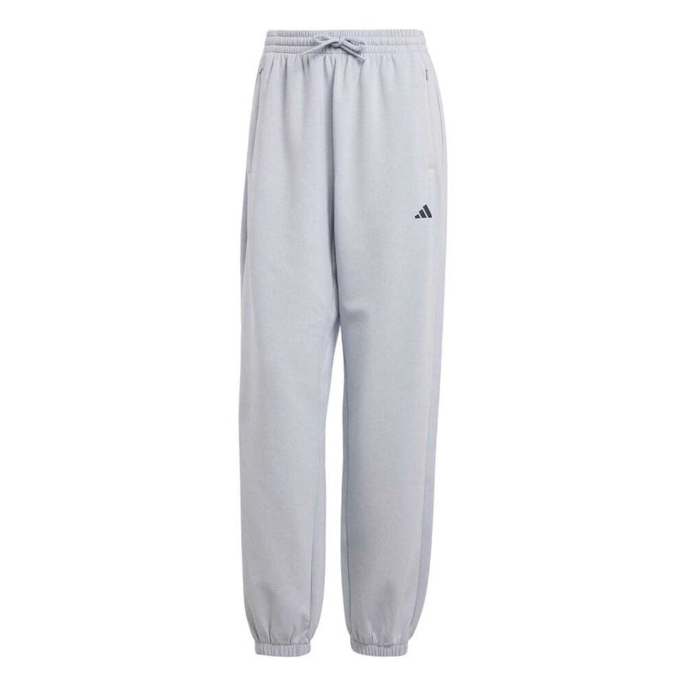 Adidas Womens/Ladies Designed For Training Loose Joggers / Silver